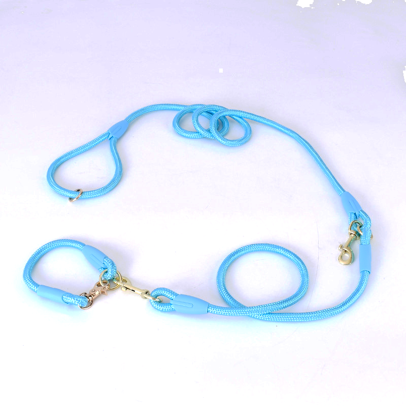Lavender Round Rope Hands-Free Collar