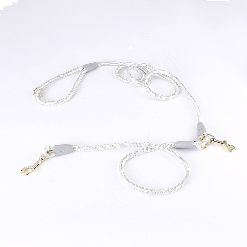 Lavender Round Rope Hands-Free Lead
