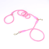 Lavender Round Rope Hands-Free Lead - Princess Pink