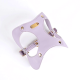 Duck Egg Blue Harness in Vegan Leather - Lilac