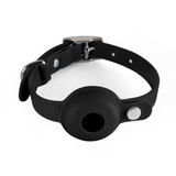 Petite Round Tracker Collar for Cats, Fits AirTag - Black