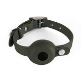 Petite Round Tracker Collar for Cats, Fits AirTag - Forest
