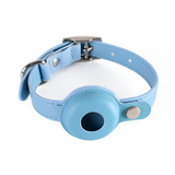 Petite Round Tracker Collar for Cats, Fits AirTag - Sky Blue