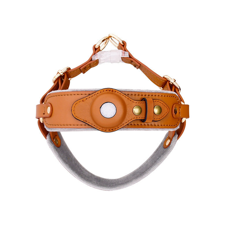 Leather Harness in Bear Brown for Medium to Large Dogs - Bear Brown