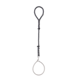 Forest Green Rope Slip Lead - Charcoal