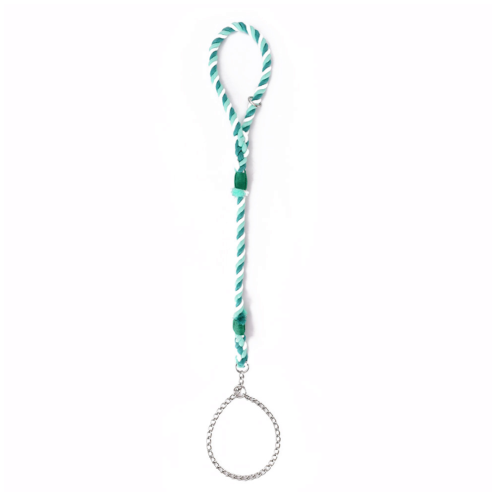 Forest Green Rope Slip Lead - Fern Green