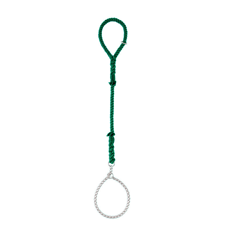 Forest Green Rope Slip Lead - Forest