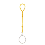 Forest Green Rope Slip Lead - Lemon