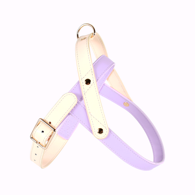 Blush Two-Tone Genuine Leather Harness