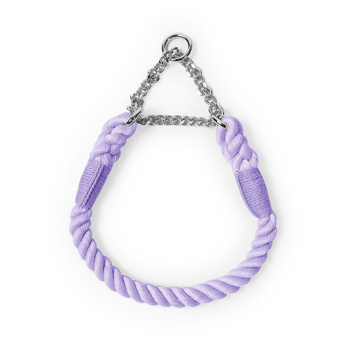 Chevron Hand-Braided Cotton Collar