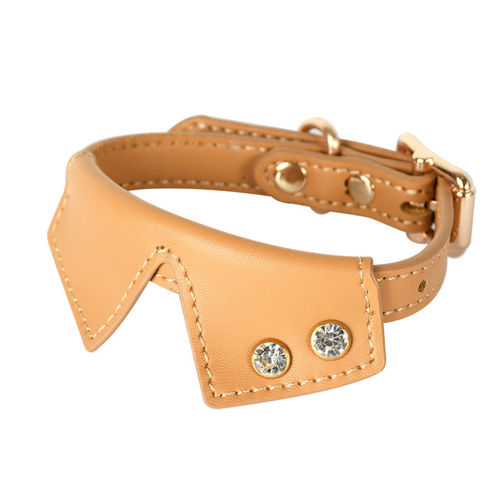 Tailored Collar in Genuine Leather