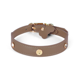 Sunflower Crystal Stud Collar for Small Pets - Mist Grey