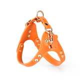 Sunflower Crystal Stud Harness for Small Pets - Orange