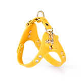 Sunflower Crystal Stud Harness for Small Pets - Yellow