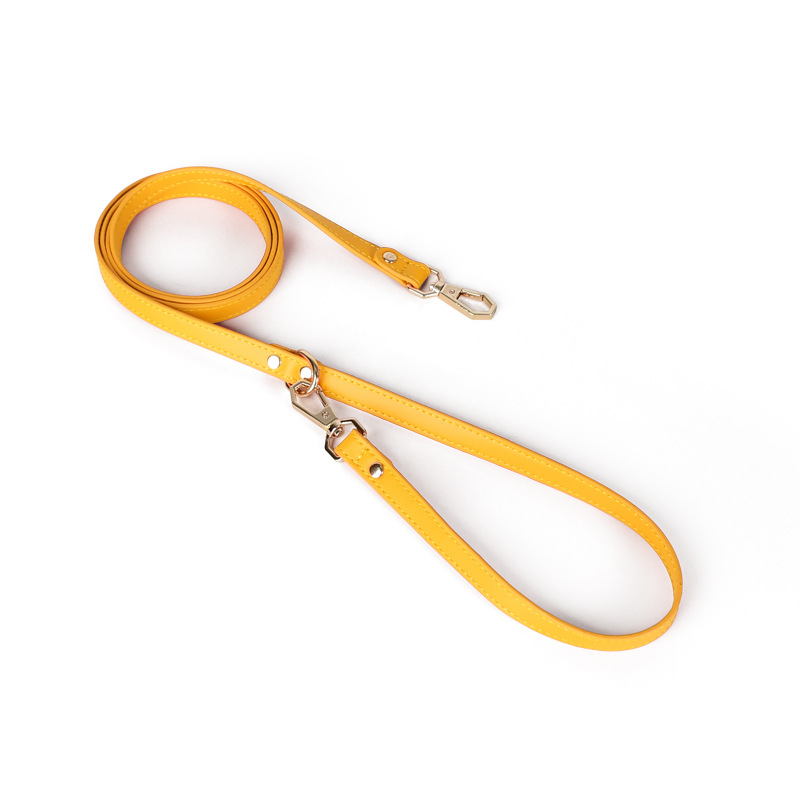 Sunflower Crystal Stud Lead for Small Pets - Yellow