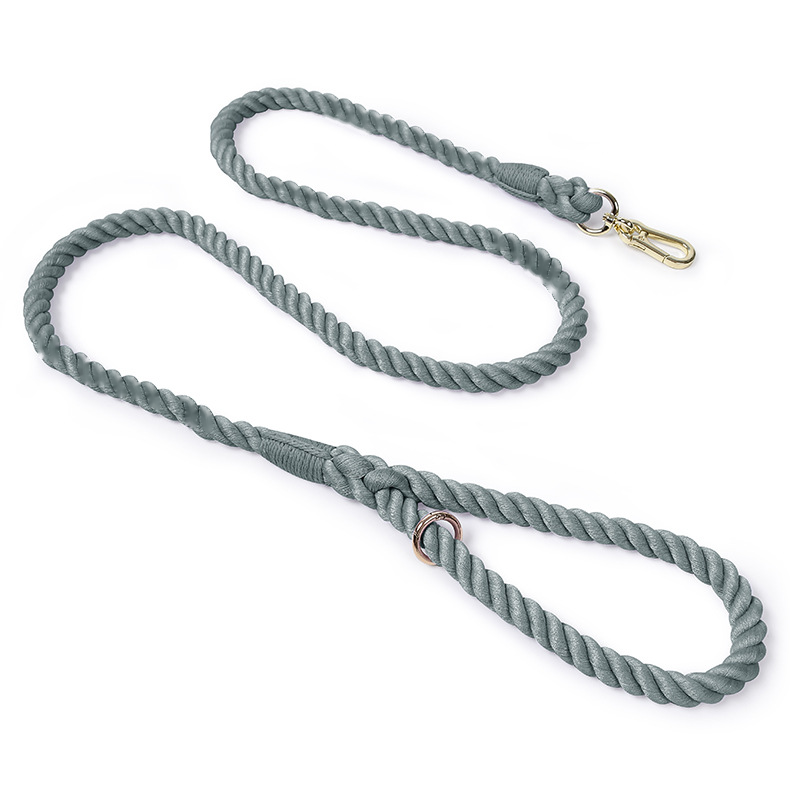 Sunset Gradient Braided Rope Lead - Charcoal