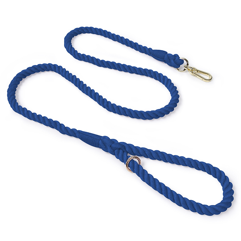 Sunset Gradient Braided Rope Lead - Navy