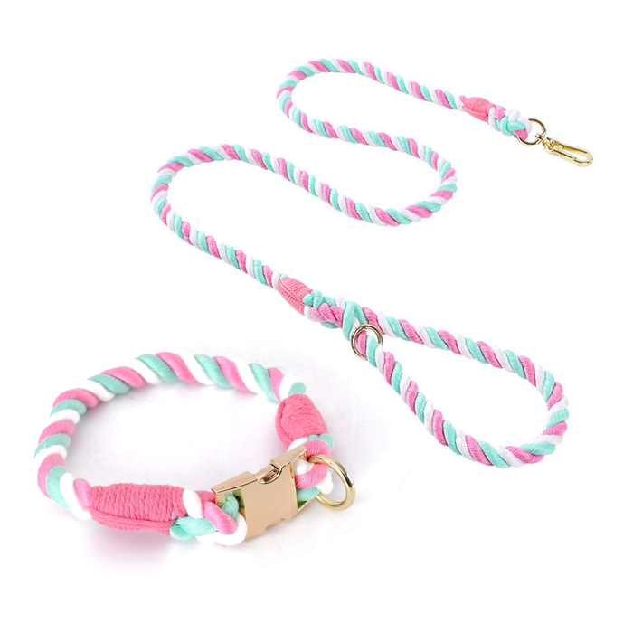 Prism Hand-Braided Rope Set, Metal Buckle