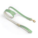 Pastel Waterproof Lead in Vegan Leather - Bamboo Green