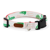 Collar in Jade Green - Rose Pink