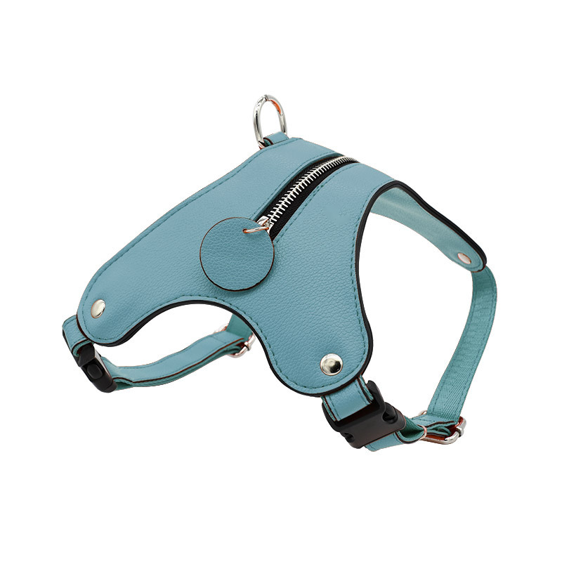Zip Pocket Harness in Bright Orange