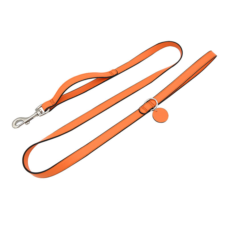 Zip Pocket Lead in Bright Orange - Orange