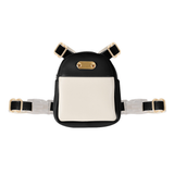 Harness in Apricot for Small Dogs - Black