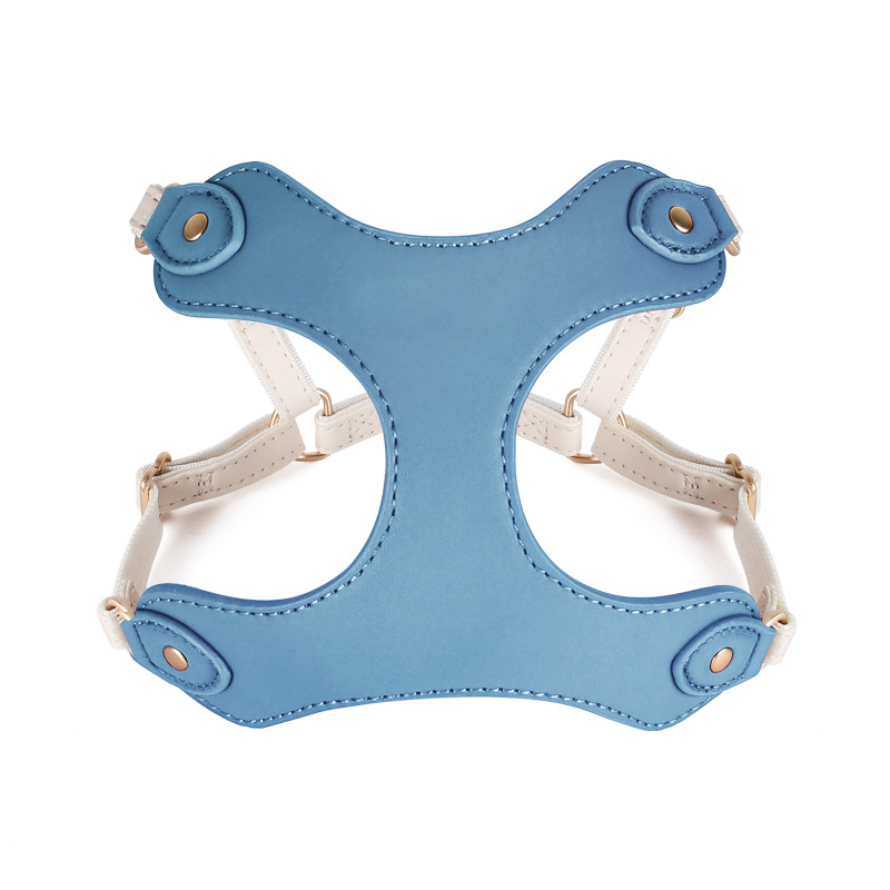 Deep Tones Harness for Small Dogs - Blue