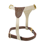 Deep Tones Harness for Small Dogs - Tan