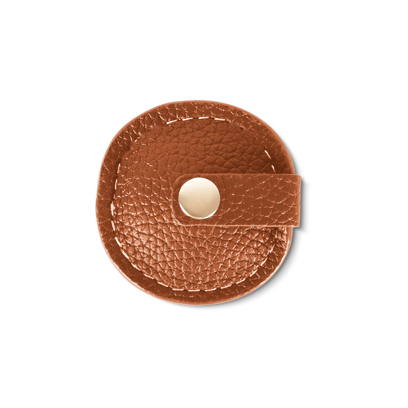 Cherry Red Tracker AirTag Case, Compatible with AirTag - AirTag Tan