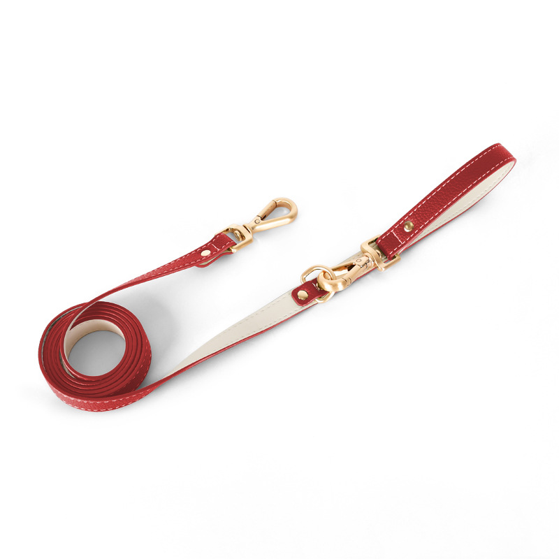 Cherry Red Tracker Lead, Compatible with AirTag - Red