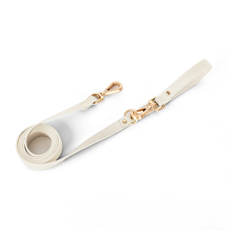 Cherry Red Tracker Lead, Compatible with AirTag - White