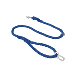 Road Trip All-in-One Rope Lead with Seatbelt Clip - Navy