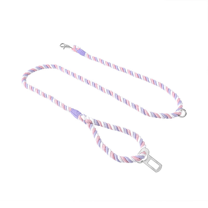 Road Trip All-in-One Rope Lead with Seatbelt Clip