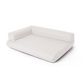 Leather Waterproof Bed for Small Dogs - Minimal Grey