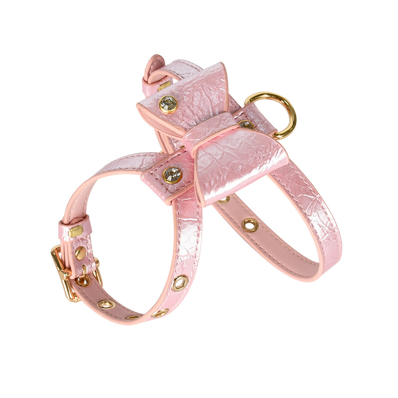 Ballet Pink Bow Harness - Blush