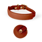 Brights Collar & Lead Set for Small Dogs - Tan