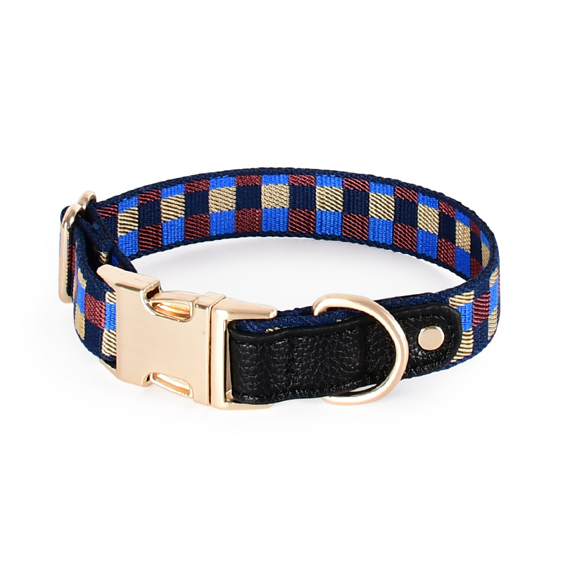Nylon Collar in Blue for Medium to Large Dogs