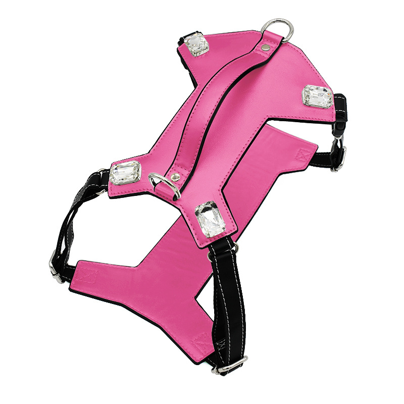 Leather Harness in Blush - Blush