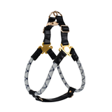 Nylon Harness in Black - Grey