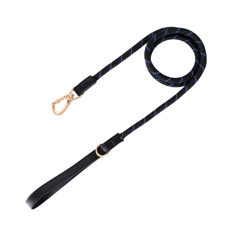 Nylon Lead in Black - Black