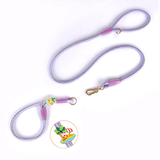 Strawberry Charm Pink Rope Set & Slip Collar Set - Crystal Violet Sunny beach