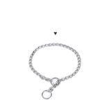 Rainbow Rope Lead with Chain Slip Collar - view 3