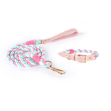 Sorbet Ombre Cotton Rope Set, Blush Handle - Cherry Blossom