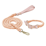 Sorbet Ombre Cotton Rope Set, Blush Handle - Powder Pink