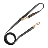 Deep Tones Lead for Medium to Large Dogs - Double-ended Black