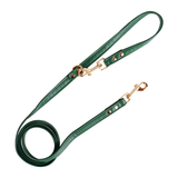 Deep Tones Lead for Medium to Large Dogs - Double-ended Green