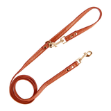 Deep Tones Lead for Medium to Large Dogs - Double-ended Tan