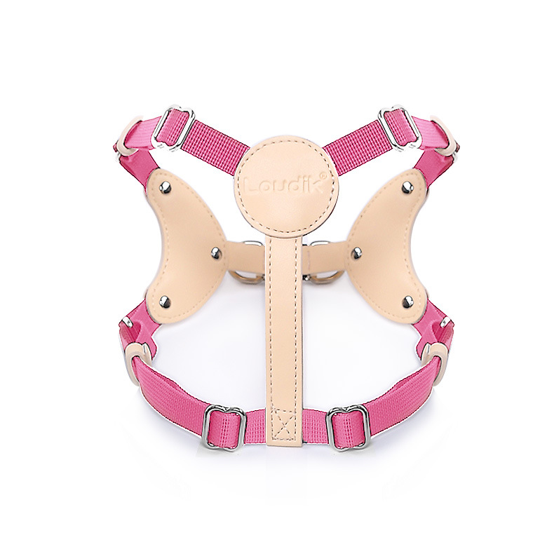 Two-Tone No-Choke Harness in Navy