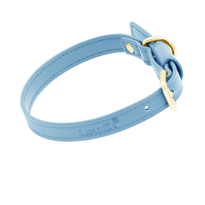 Blush Slim Leather Collar